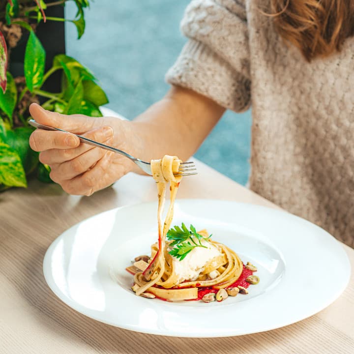 Polední jídlo v il Bistro