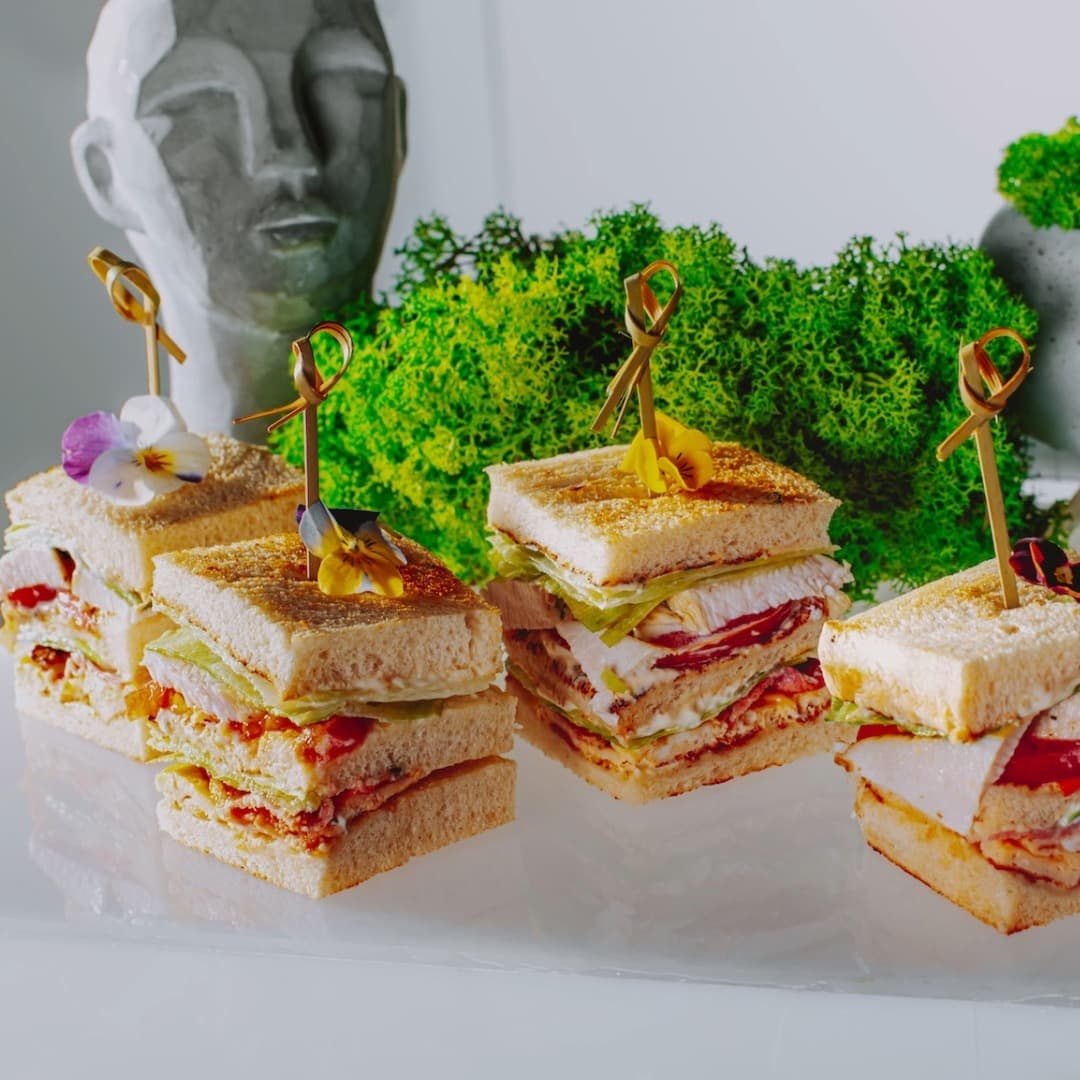 Catering připravený pro firemní setkání
